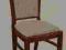 KRZESŁO KRZESŁA BUKOWE DREWNIANE TAPICEROWANE K-32
