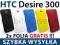 HTC Desire 300 | SLIM RUBBER Case ETUI + 2x FOLIA