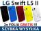LG Swift L5 II (E450) | Rubber Case ETUI +2x FOLIA