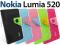 Nokia Lumia 520 | Oryginalny IMAK Case ETUI +FOLIA