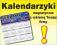 Kalendarzyki magnetyczne reklama magnes 100szt