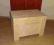 KUFER DREWNIANY SKRZYNIA DREWNIANA  60x40x45 cm