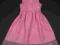 EX057 Różowa sukienka z kwiatuszkami KUTE 110
