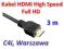 CE-LINK Kabel HDMI 1.3b High Speed Full HD dł. 3 m