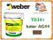 WEBER tynk silikonowy TD341 kolor AG44 30kg