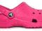 CROCS CLASSIC CAYMAN M2/W4 33 34 FUCHSIA KLAPKI