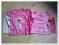 D14 Różowe bluzeczki Dora na nartach r. 104cm