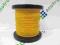 Przewód jednożyłowy PCV 0.25 mm2 żółty (100003)DU#