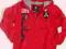 BLUZA czerwona ROCK ON czaszka youngREPORTER r.158