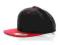 Czapka Baseball Cap Flexfit Snapback black/red