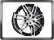 9161RS 17 5x112 Felgi Mercedes SLK S R GLK ML Vito