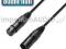 Kabel Adam Hall XLR-XLR DMX AES 110Ohm 3-pin 3m