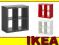 IKEA regał EXPEDIT 79x79 3kol POŁYSK półka szafa