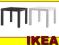 IKEA stolik LACK 2kolory stół kwadratowy 55x55cm