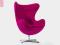 Fotel insp. Egg Chair Jacosen - kaszmir 24h