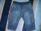 ZARA Baby spodnie ocieplane jeansy 3-6 miesięcy 68