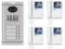 CM-02NE-4 ZESTAW WIEDODOMOFONOWY 4 RODZINNY