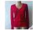 SWETER CZERWONY *BOLERO* 40/42