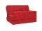 MATERAC SKŁADANY / FOTEL BABYCOM 70x200 CZERWONY W