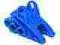 41668 Blue Bionicle Foot with Ball Joint Socket