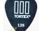 DUNLOP TORTEX III - 1,35mm Kostka gitarowa