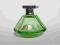 RARYTAS ART DECO zielony FLAKON NA PERFUMY 1920