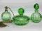 FAKIRIS ART DECO zielony zestaw toaletowy 1920
