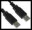 LL4 ŁĄCZNIK USB 2.0 DŁUGOŚCI 1,5 METRA A-A BLACK !