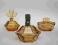 RARYTAS miodowy ZESTAW TOALETOWY 1920 ART DECO