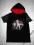 G.I. JOE czarna bluzeczka T-shirt z kapturkiem 140