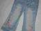 SUCCESS spodnie JEANS Z HAFTEM R.104