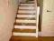 Schody drewniane balustrady