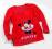 DISNEY PLUSZOWA BLUZA Z MINNIE 134