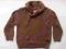 NEXT ciepły brązowy sweterek 2-3l, 98
