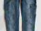George niebieskie skinny jeans kieszonki 7-8l, 122