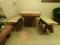Stół (ława) robiony ręcznie Myśliwski styl