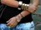 CUFF Mankiet rozowe zloto metalowa blogerska