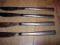 NOZE <>   STAINLESS ,.4 SZT