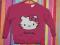 Śliczny sweterek różowy HELLO KITTY 3-6 m-cy