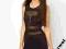 River Island ASOS sukienka bodycon siateczka XS 34