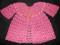 Bajeczny różowy sweterek dla Małej NIUNI 74
