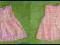 ładna sukienka w krateczkę roz. 74-80 cm