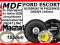 Magnat głośniki Ford Escort / Orion dystanse MDF