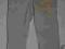 TU świetne kremowe jeansowe spodnie rurki 104
