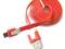 KABEL MICRO USB PŁASKI CZERWONY HQ