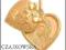 PRZEPIĘKNY ZŁOTY MEDALIK MATKA BOSKA pr.585