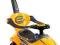 Jeździdło ARTI 382 Mega Car Deluxe żółty