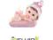 Figurka Dziewczynka z różową poduszką 9 cm chrzest