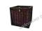 WIKLINA SZUFLADA Z WIKLINY 30X30X30 WENGE PROMOCJA