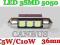 Żarówka LED rurka 36mm 3 SMD 5050 rurki CANBUS